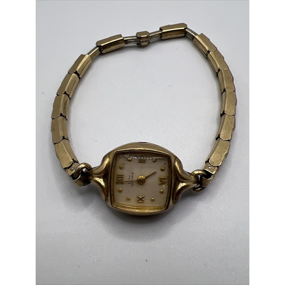 [Not Tested]‎ Women's Vintage Seth Thomas Swiss Made 10k Gold Filled Watch - Picture 5 of 5